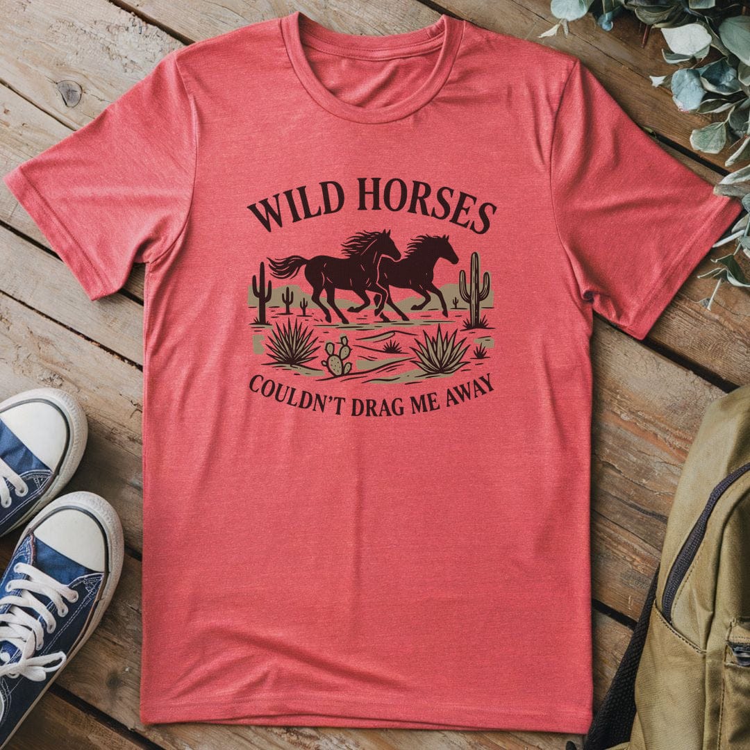 T-Shirt Heather Red / S Desert Spirit Gallop