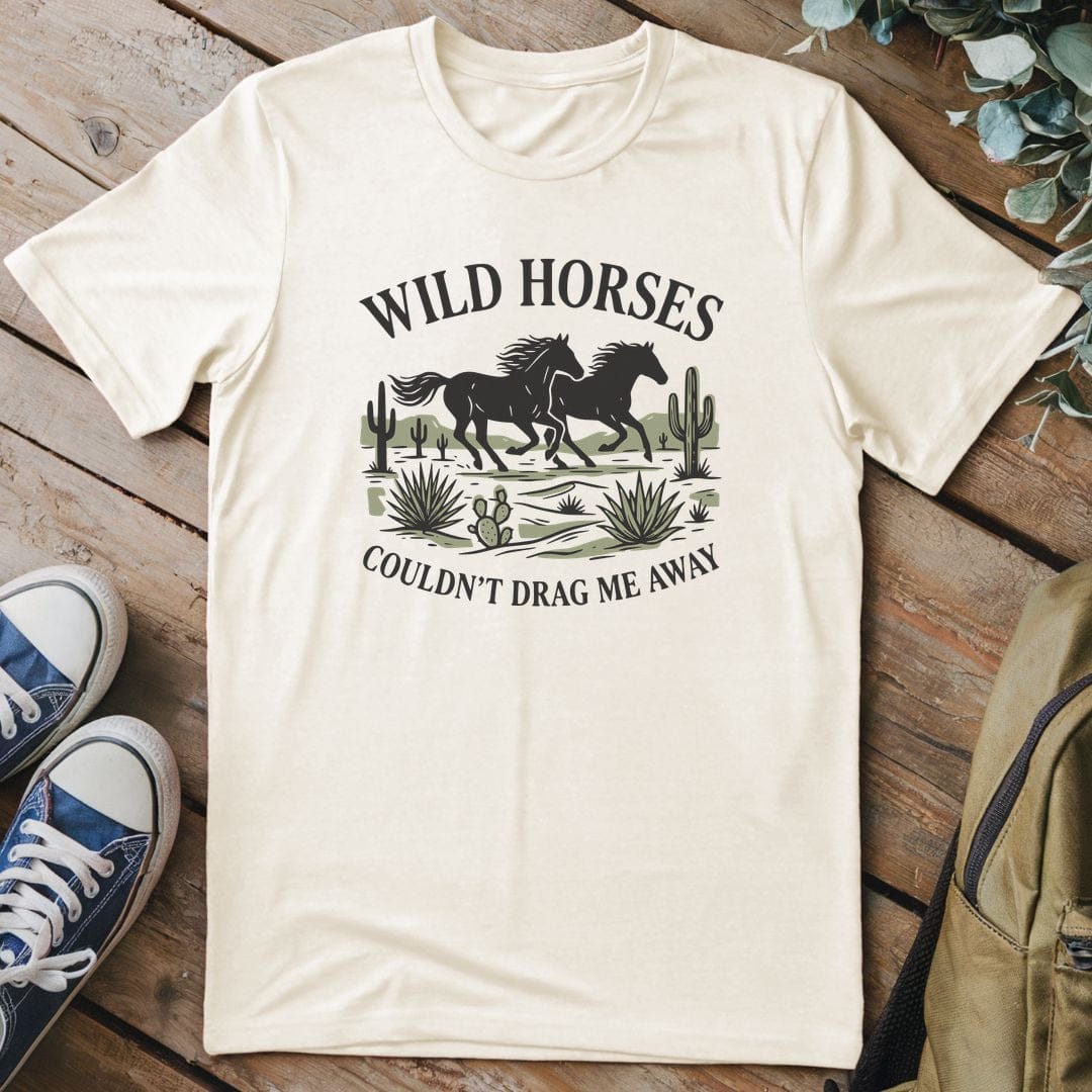 T-Shirt Natural / S Desert Spirit Gallop
