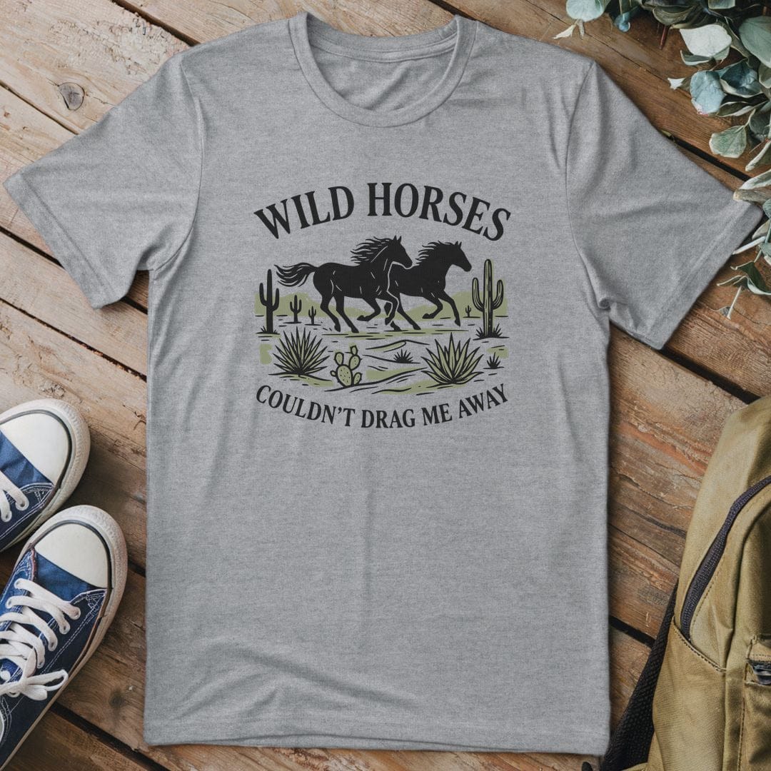 T-Shirt Sport Grey / S Desert Spirit Gallop