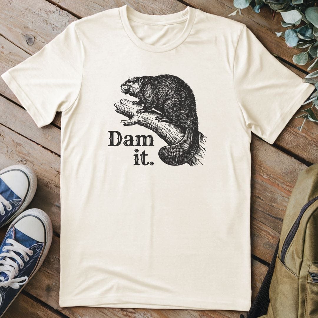 T-Shirt Natural / S Beaver Pun