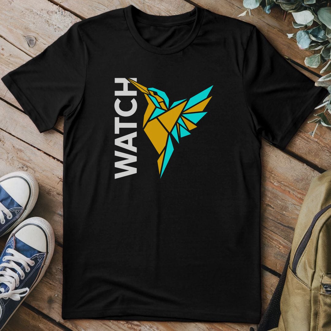 T-Shirt Black / S Origami Vigilance