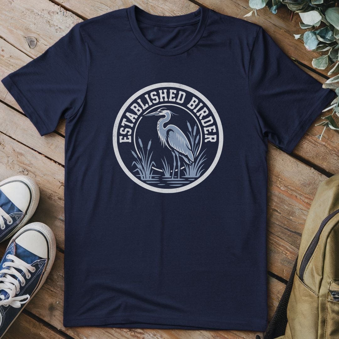 T-Shirt Navy / S Heron Haven