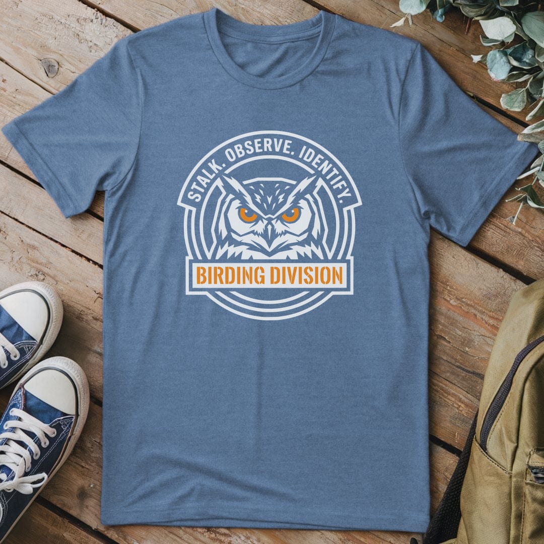 T-Shirt Heather Indigo / S Owl Watch Brigade