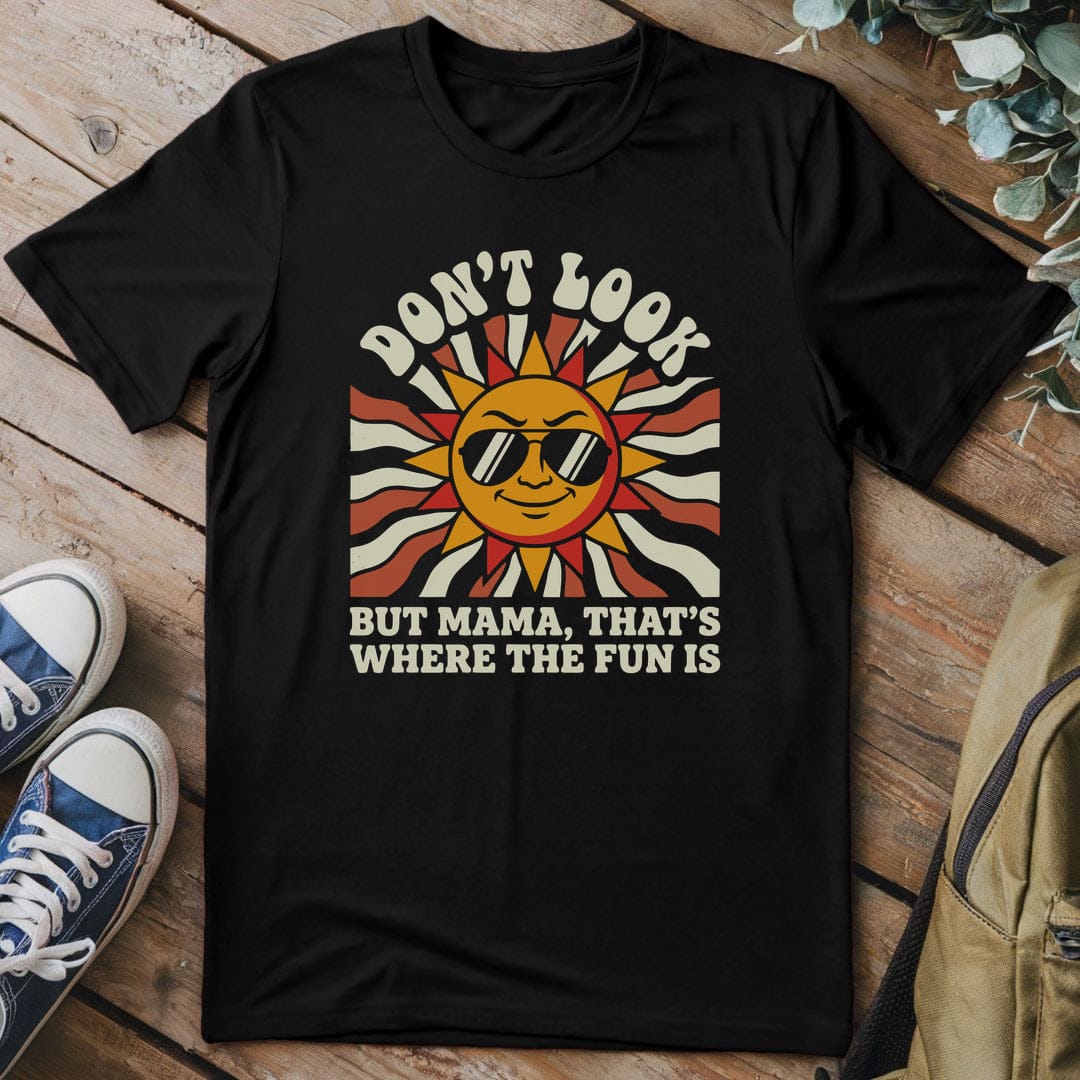 T-Shirt Black / S Sunshine Rebel