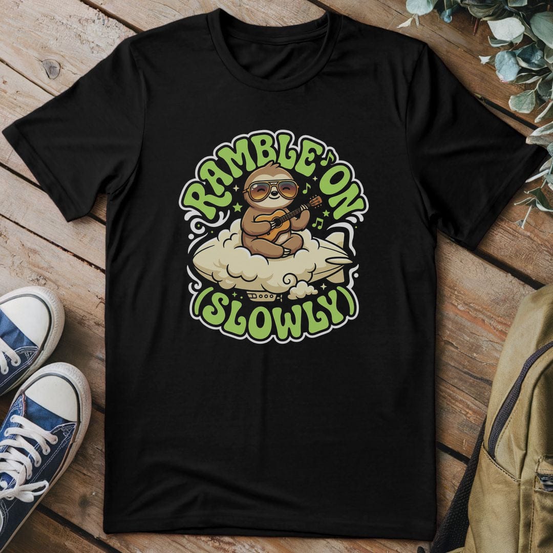 T-Shirt Black / S Zany Zeppelin Groove