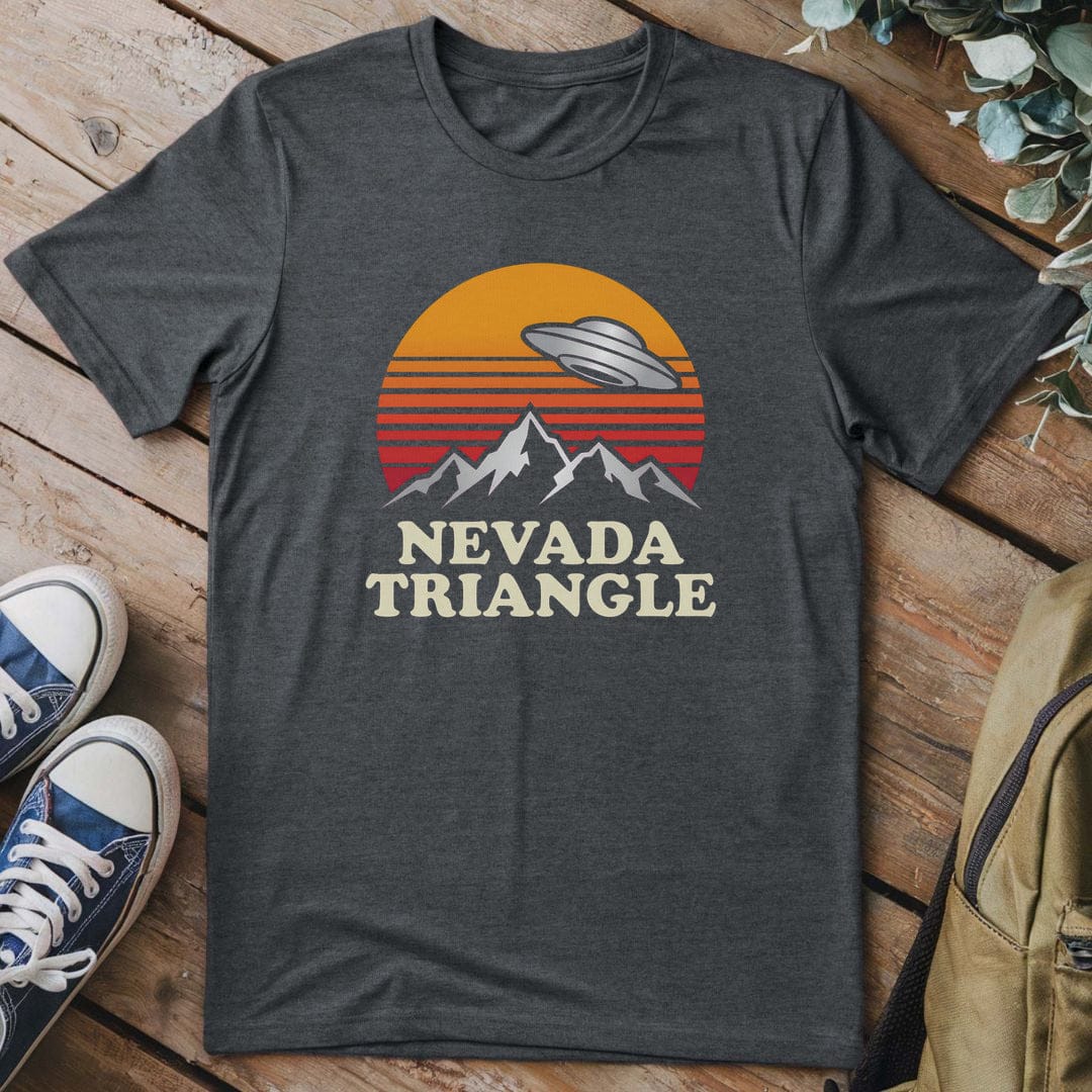 T-Shirt Dark Heather / S Alien Sunset Mystique