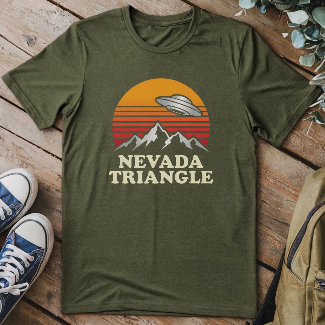 T-Shirt Military Green / S Alien Sunset Mystique