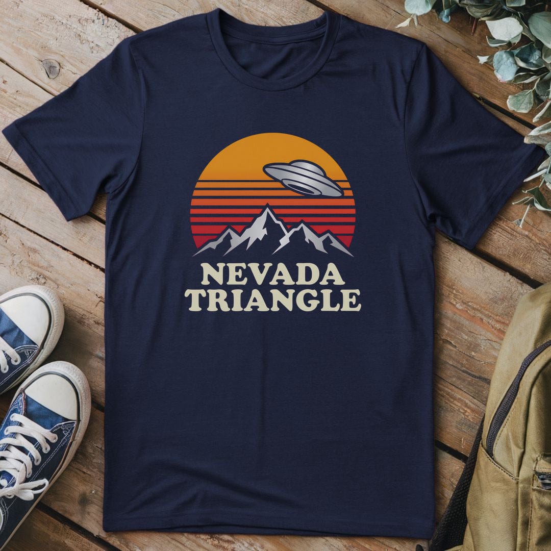 T-Shirt Navy / S Alien Sunset Mystique