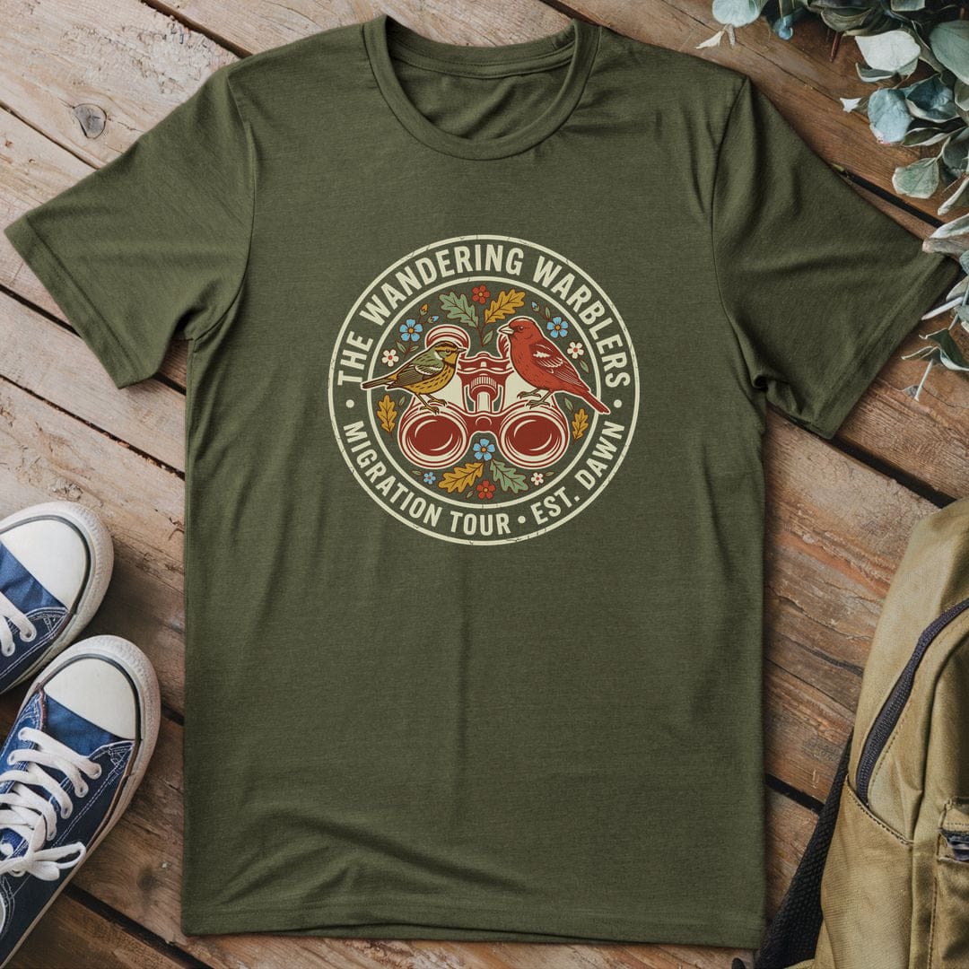 T-Shirt Military Green / S Warblers Journey