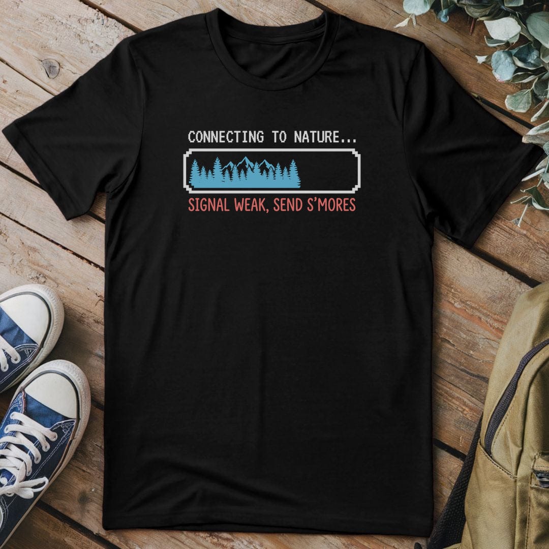 T-Shirt Black / S Nature Connect