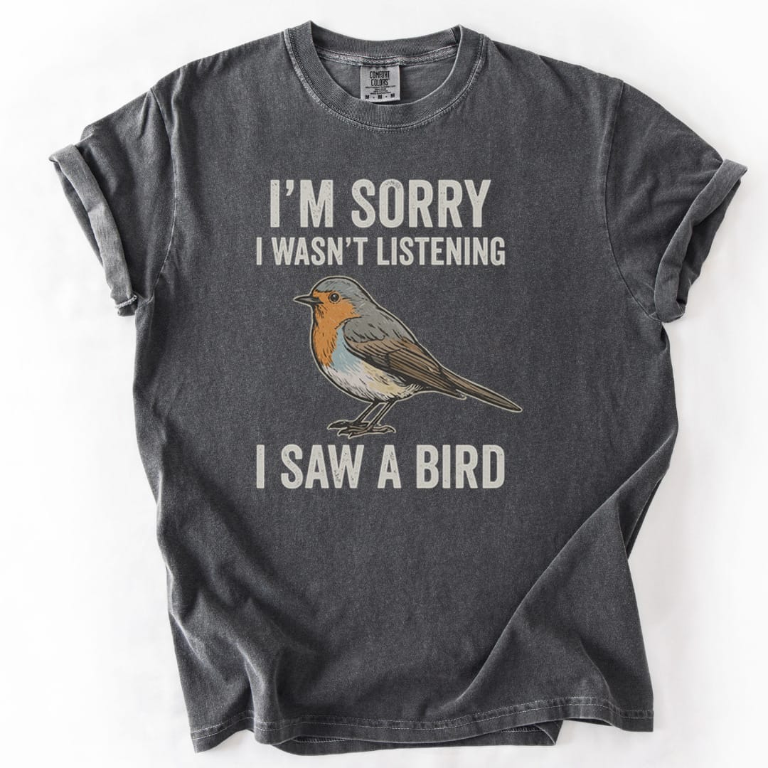 T-Shirt Pepper / S I Saw A Bird Premium