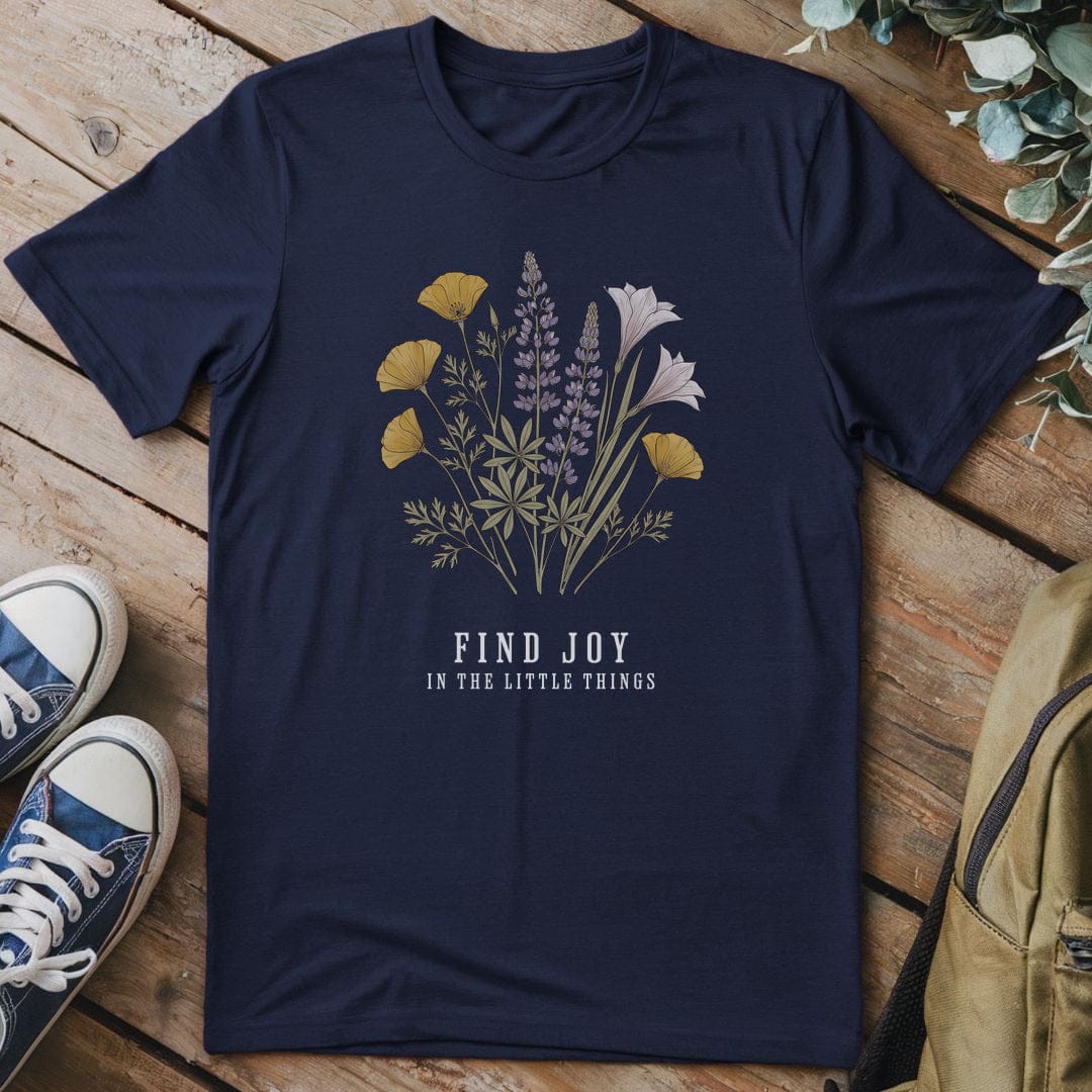 T-Shirt Navy / S Blossom Bliss