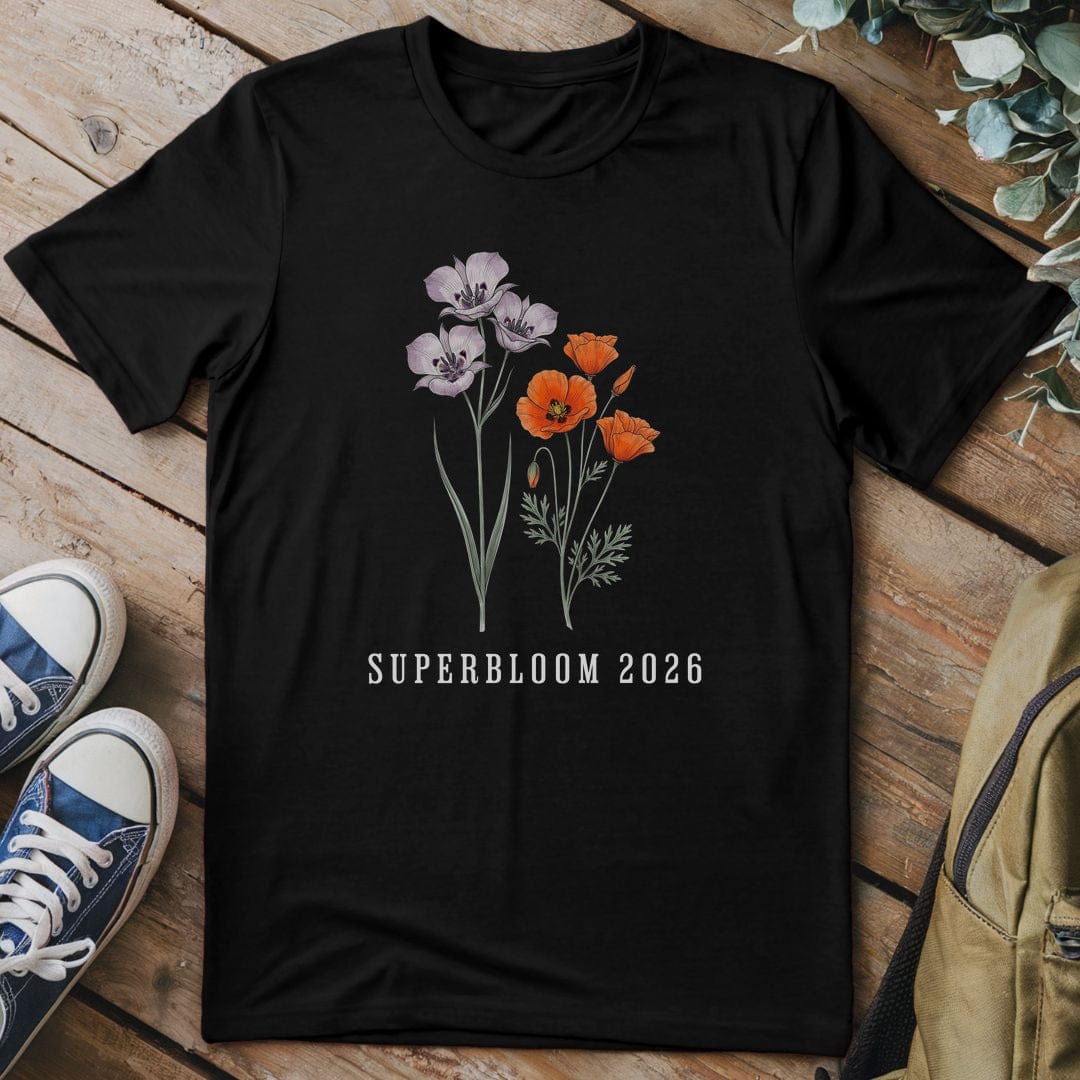 T-Shirt Black / S Superbloom 2026