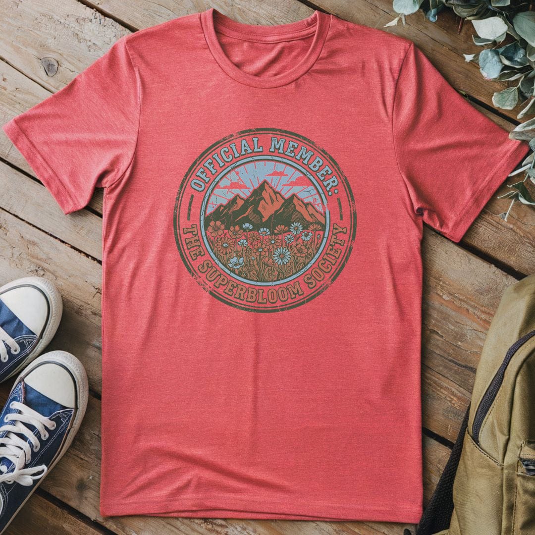 T-Shirt Heather Red / S Superbloom Society