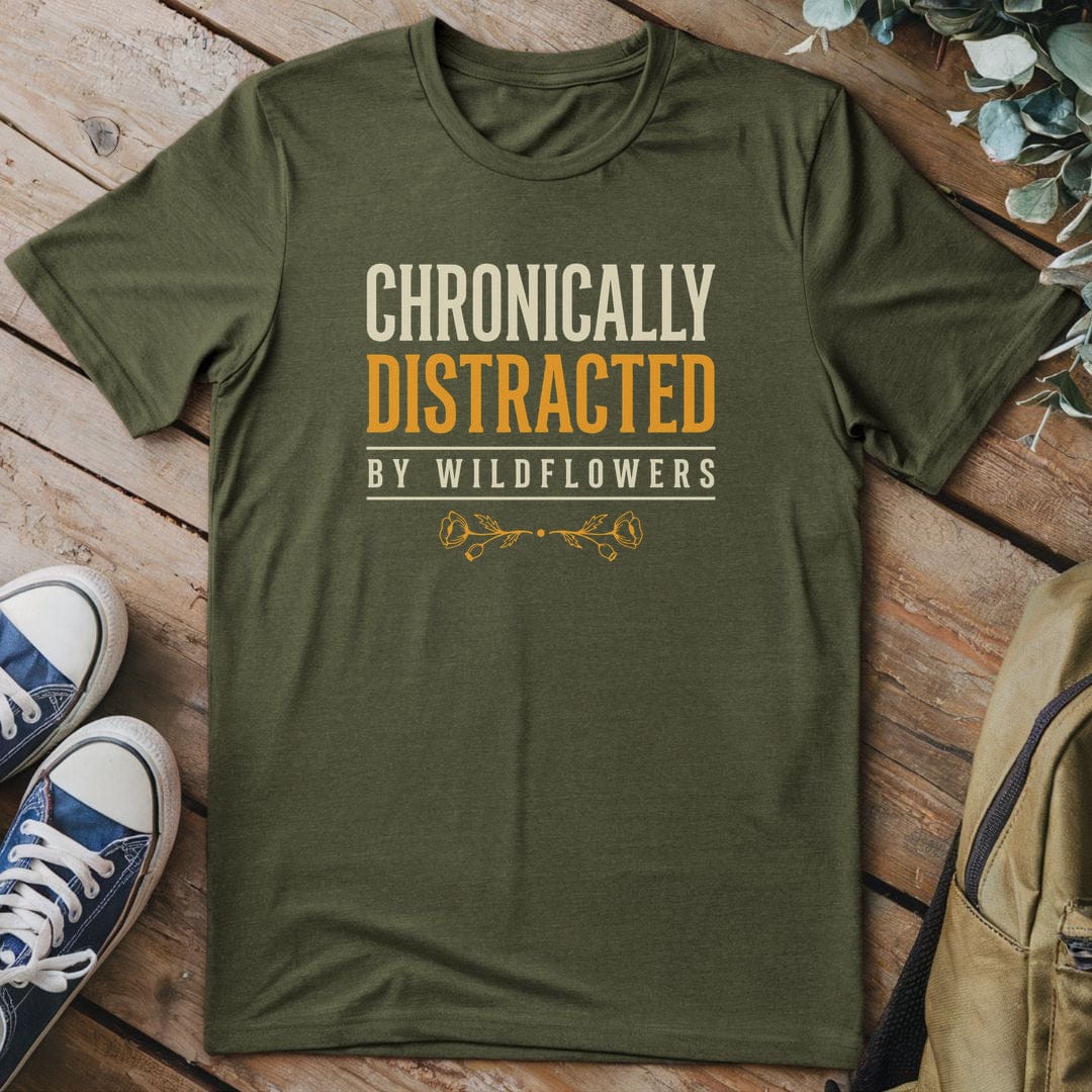 T-Shirt Military Green / S Wildflower Whimsy