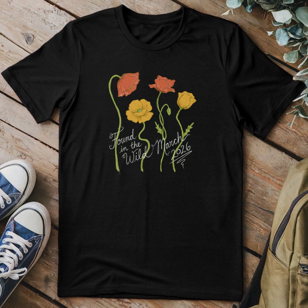 T-Shirt Black / S Wild Bloom Symphony