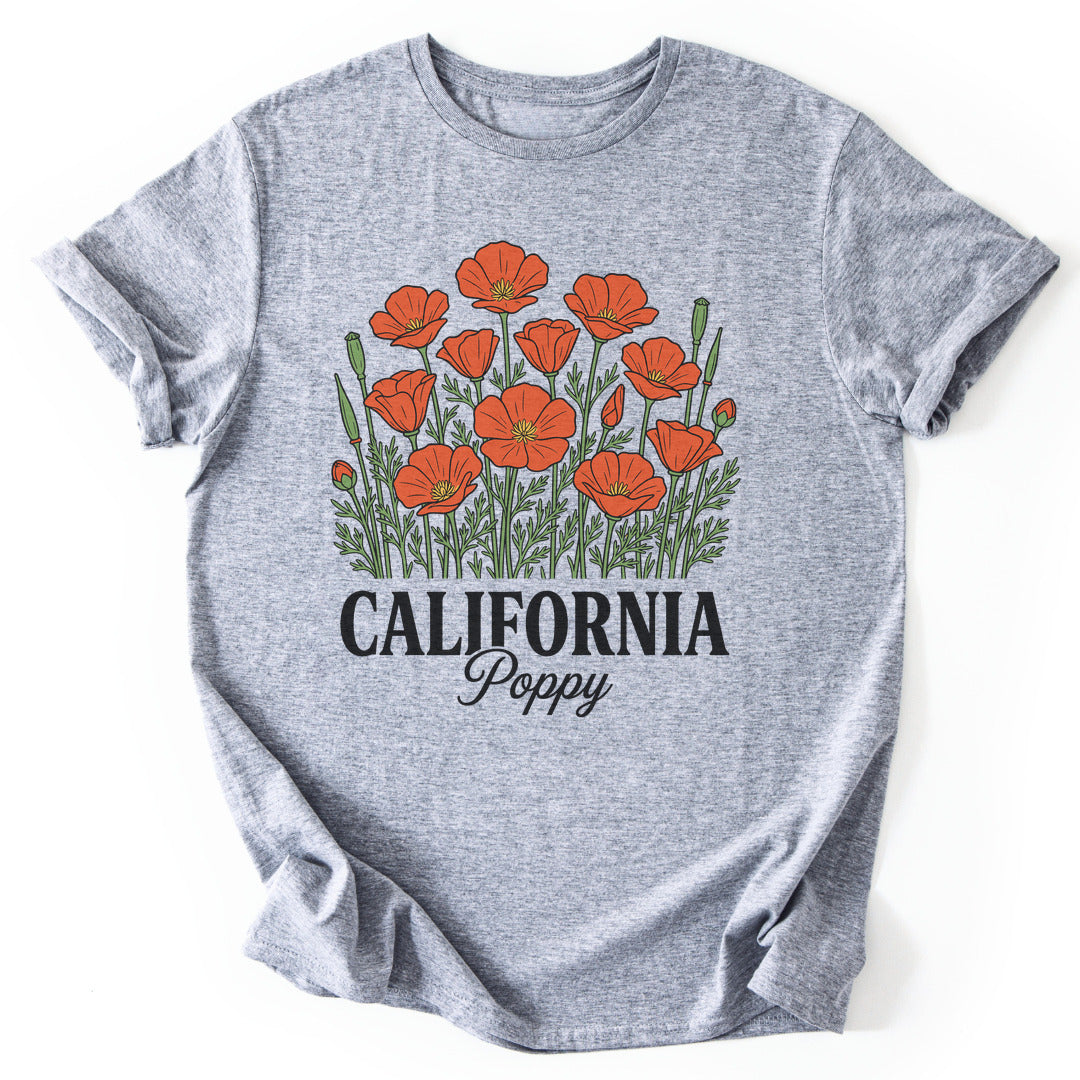 T-Shirt Sport Grey / S Crimson Petal Dreams