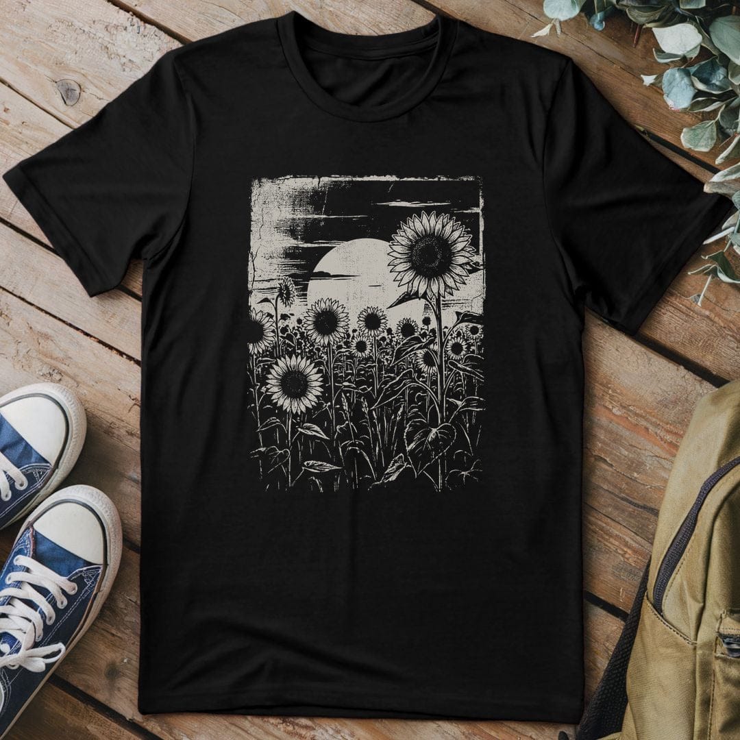 T-Shirt Black / S Nocturnal Blooms