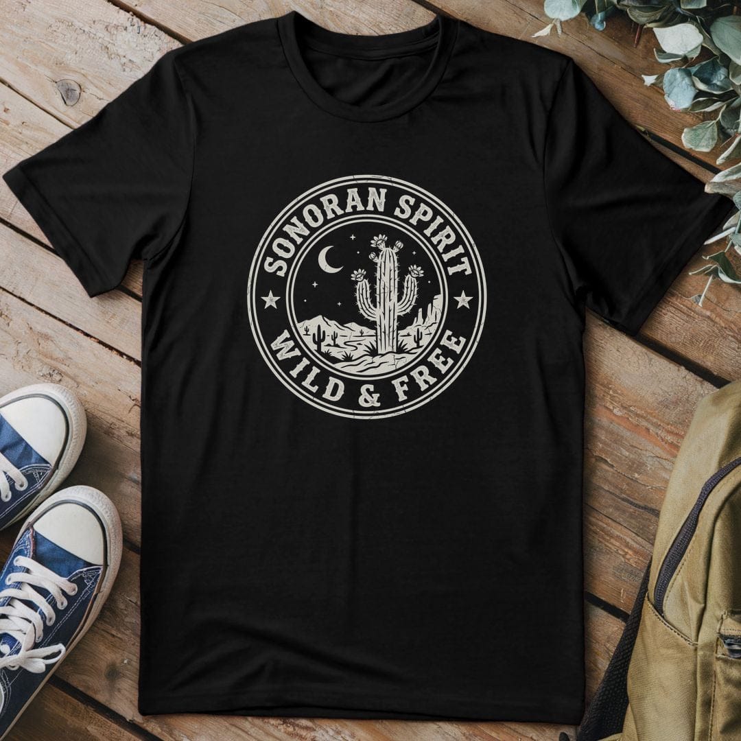 T-Shirt Black / S Desert Night Freedom