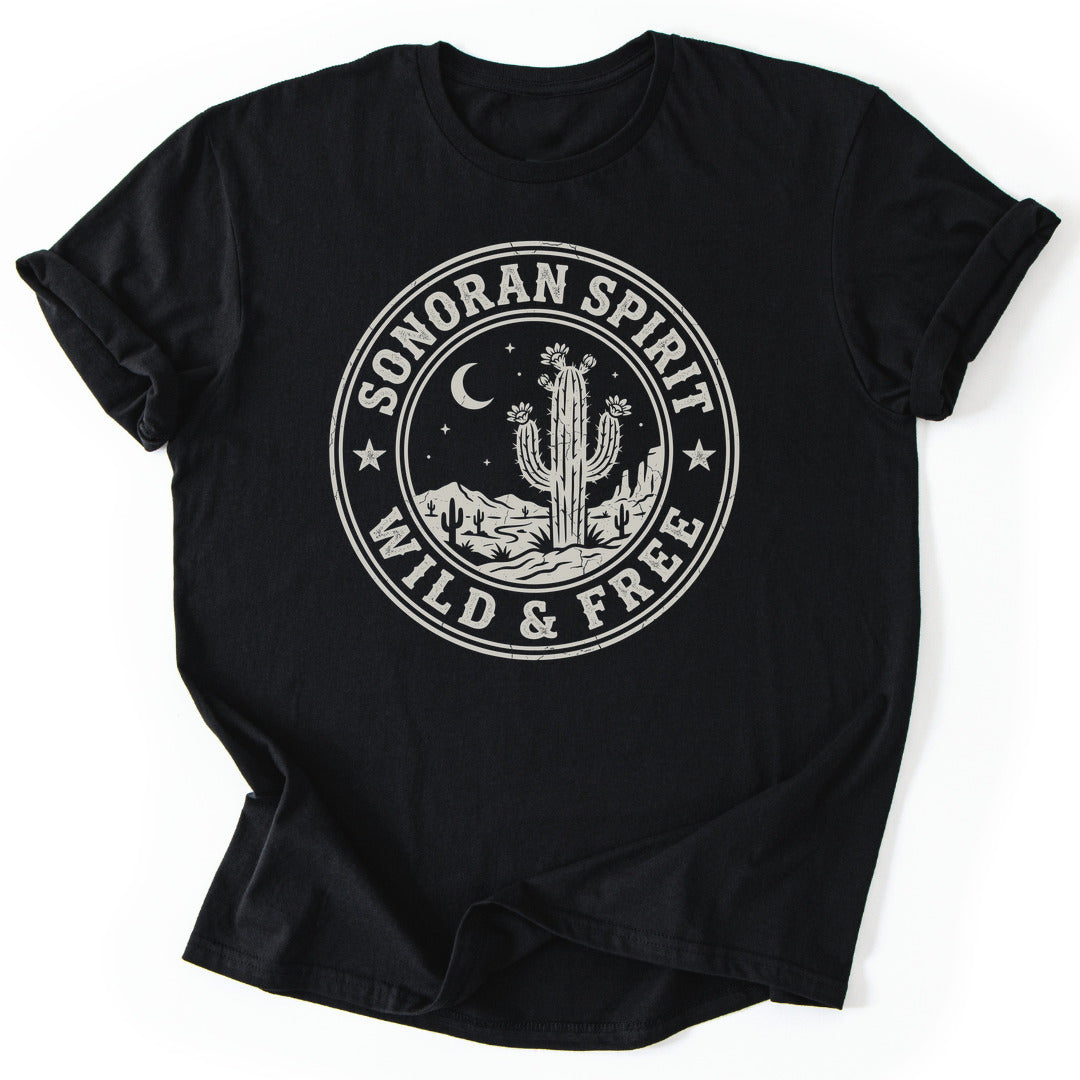 T-Shirt Black / S Desert Night Freedom