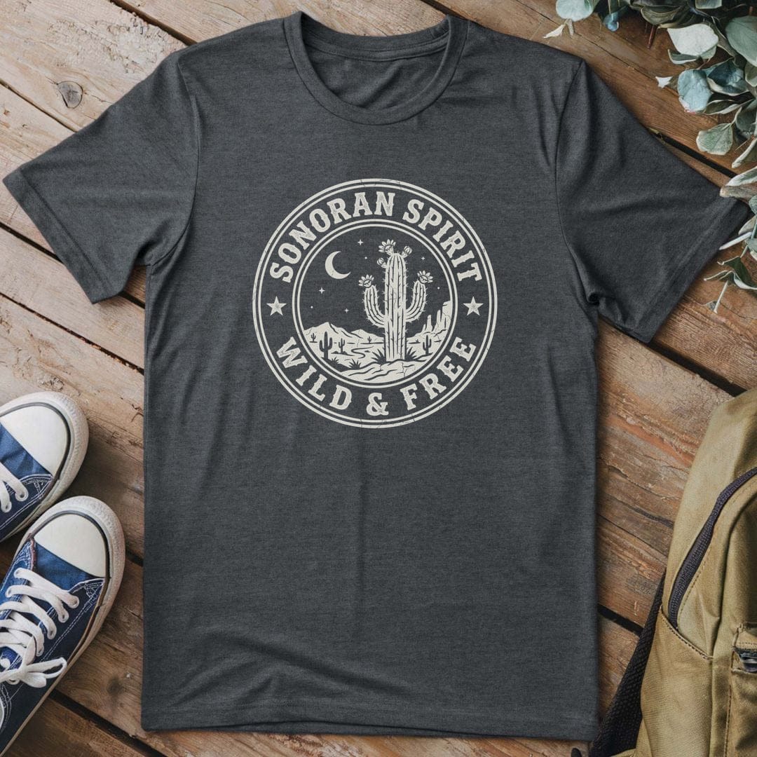 T-Shirt Dark Heather / S Desert Night Freedom