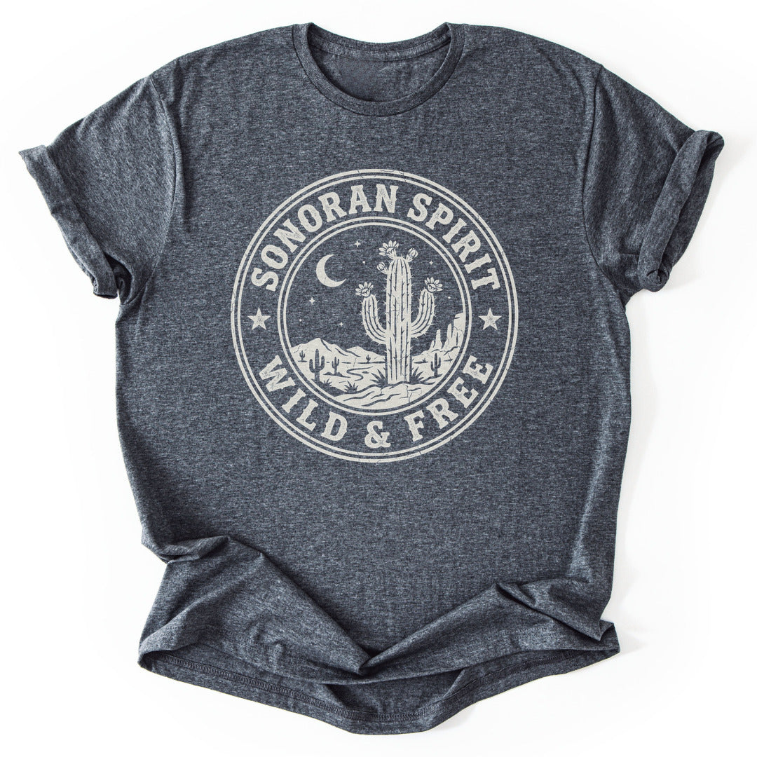 T-Shirt Dark Heather / S Desert Night Freedom