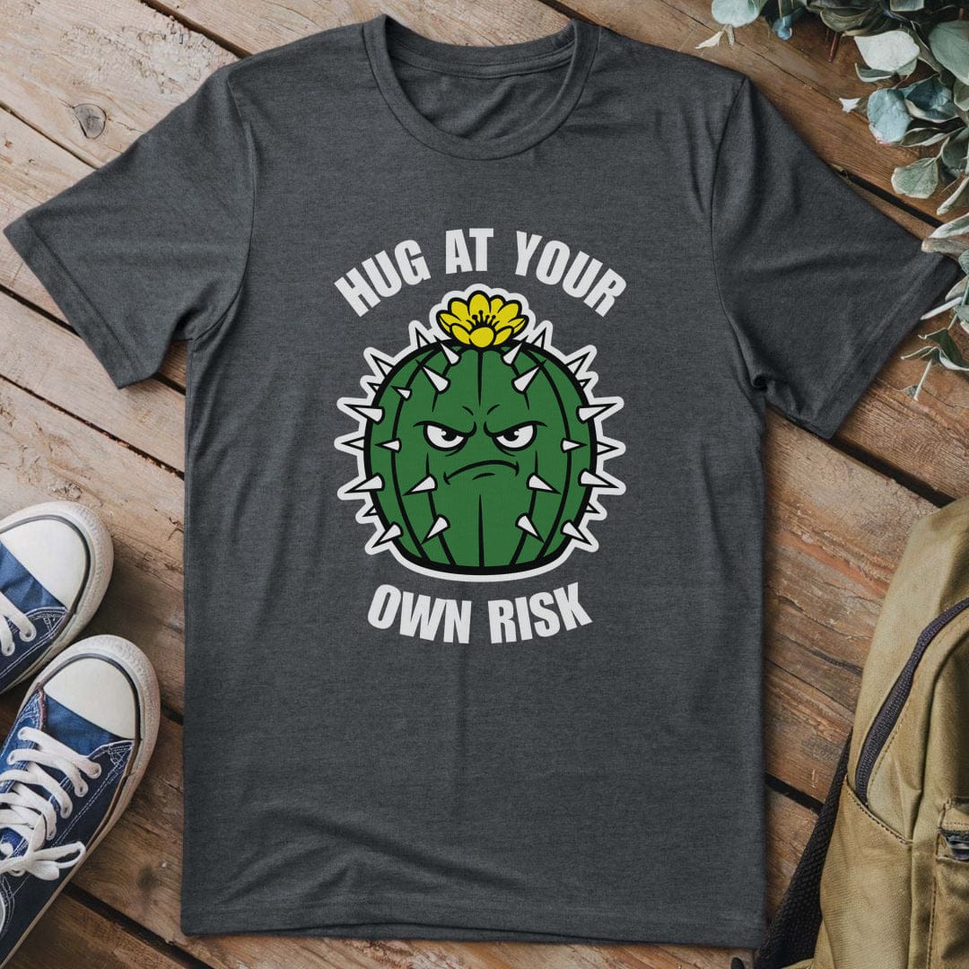 T-Shirt Dark Heather / S Prickly Embrace