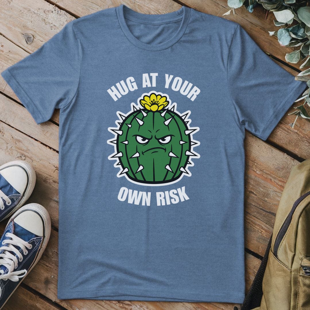 T-Shirt Heather Indigo / S Prickly Embrace