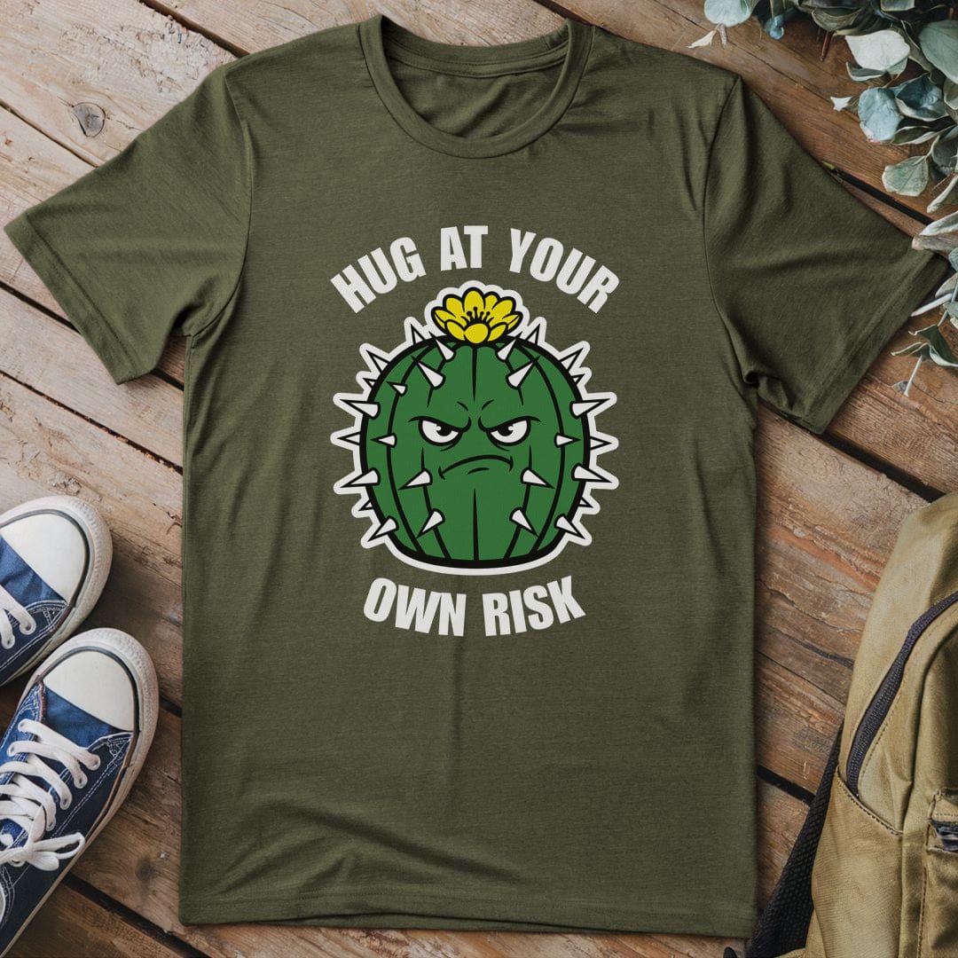 T-Shirt Military Green / S Prickly Embrace