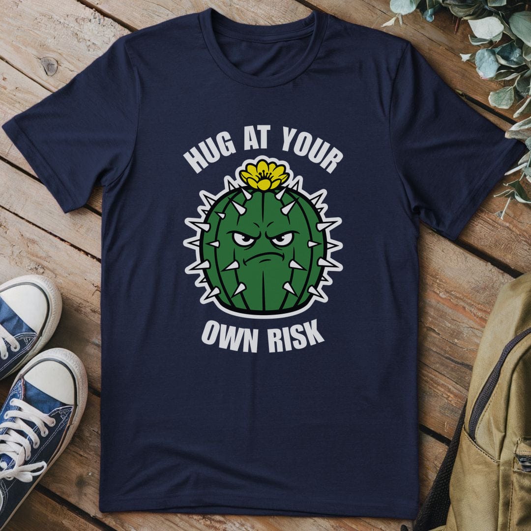 T-Shirt Navy / S Prickly Embrace