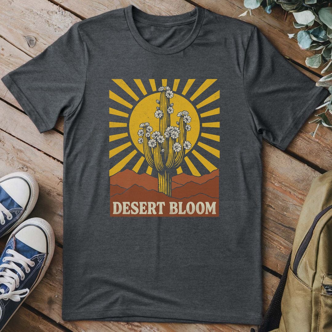 T-Shirt Dark Heather / S Cactus Sunburst