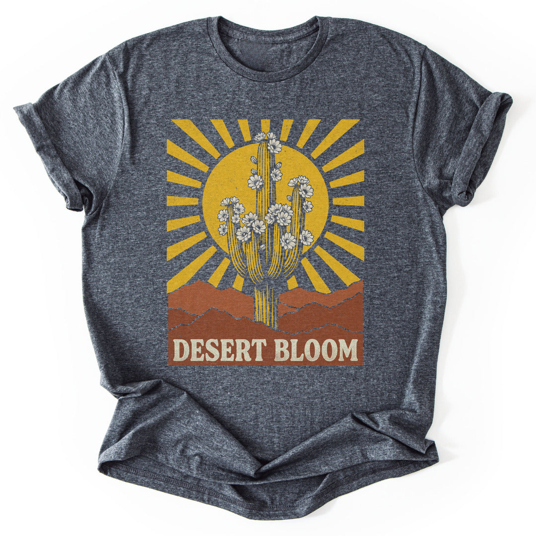 T-Shirt Dark Heather / S Cactus Sunburst