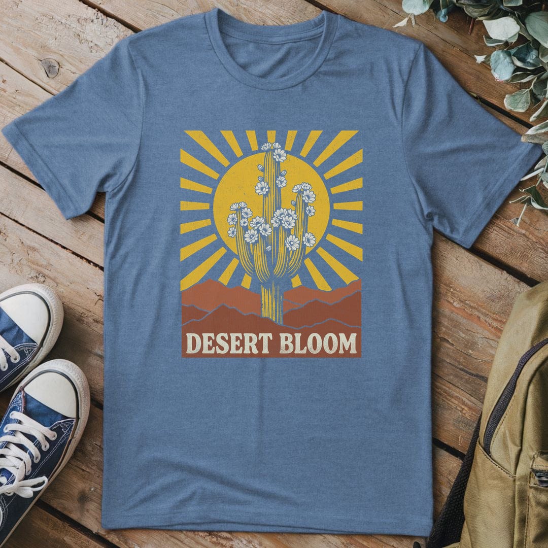 T-Shirt Heather Indigo / S Cactus Sunburst