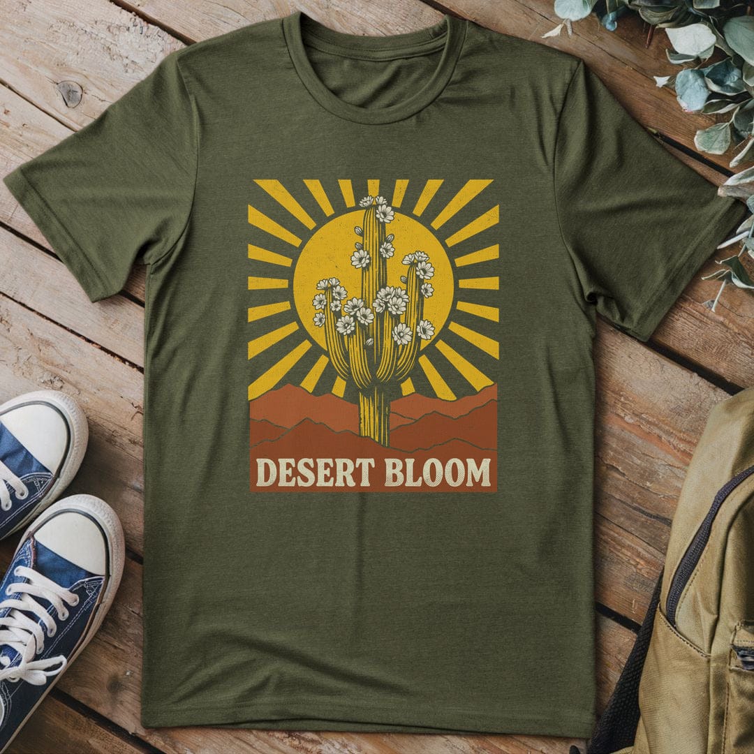 T-Shirt Military Green / S Cactus Sunburst