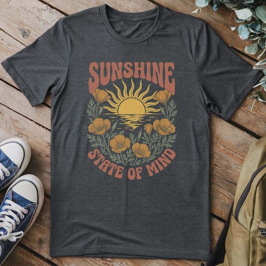 T-Shirt Dark Heather / S Sunshine State of Mind