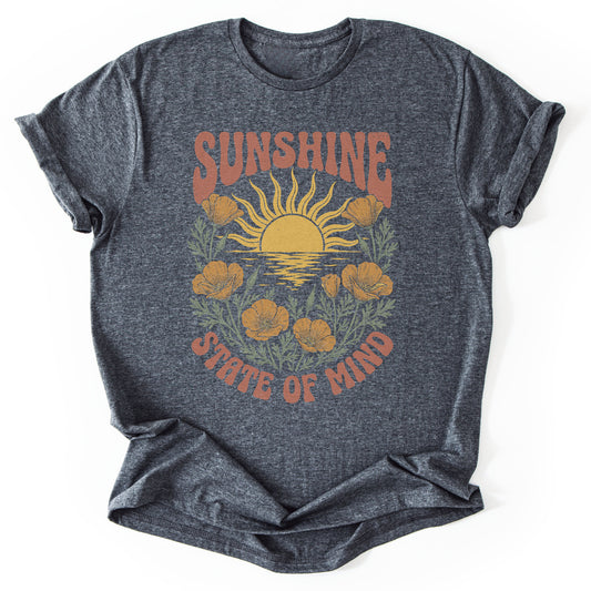 T-Shirt Dark Heather / S Sunshine State of Mind