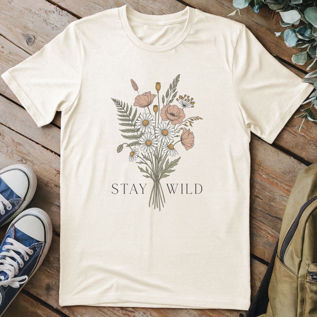 T-Shirt Natural / S Wildflower Symphony