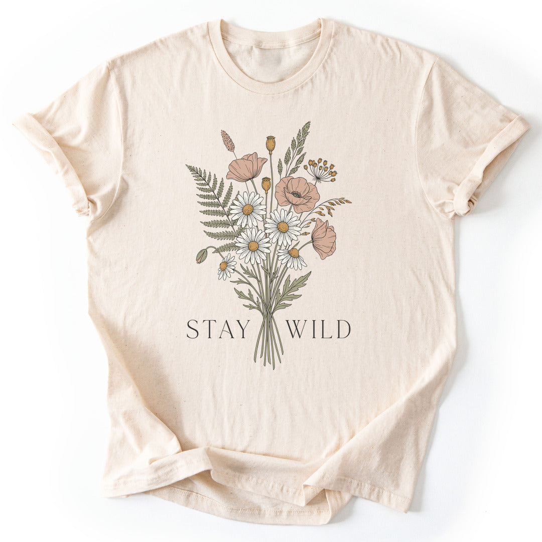 T-Shirt Natural / S Wildflower Symphony
