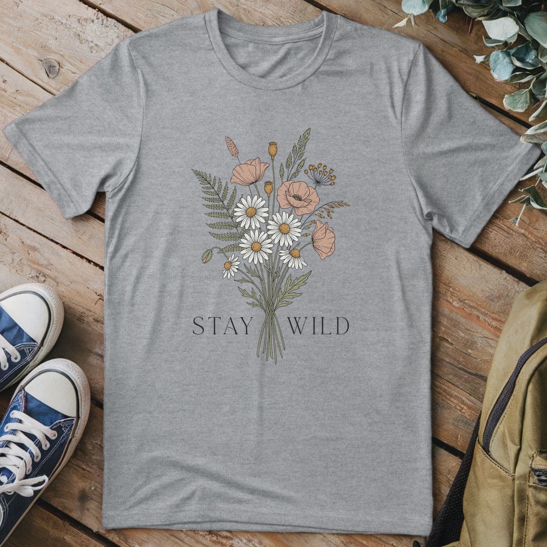 T-Shirt Sport Grey / S Wildflower Symphony
