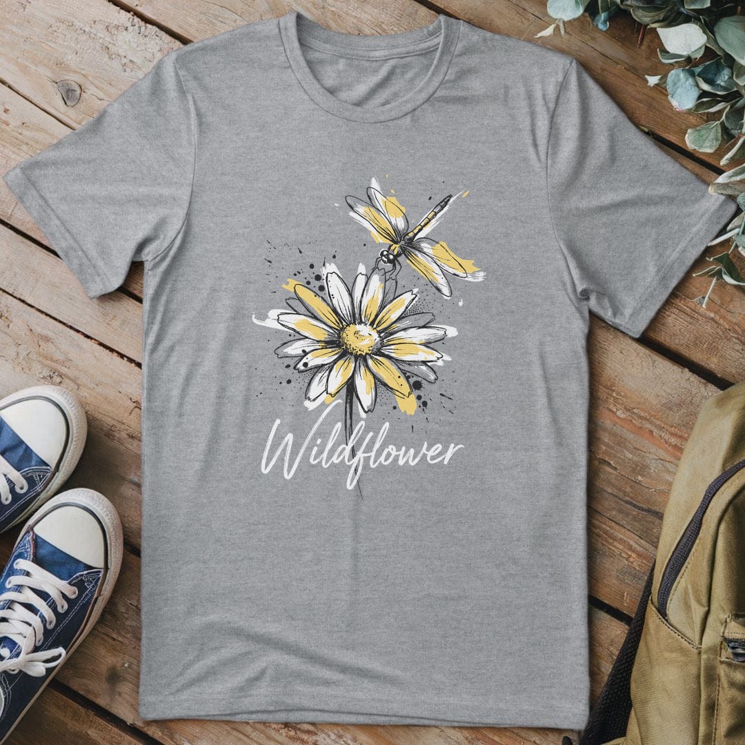 T-Shirt Sport Grey / S Petal Whispers
