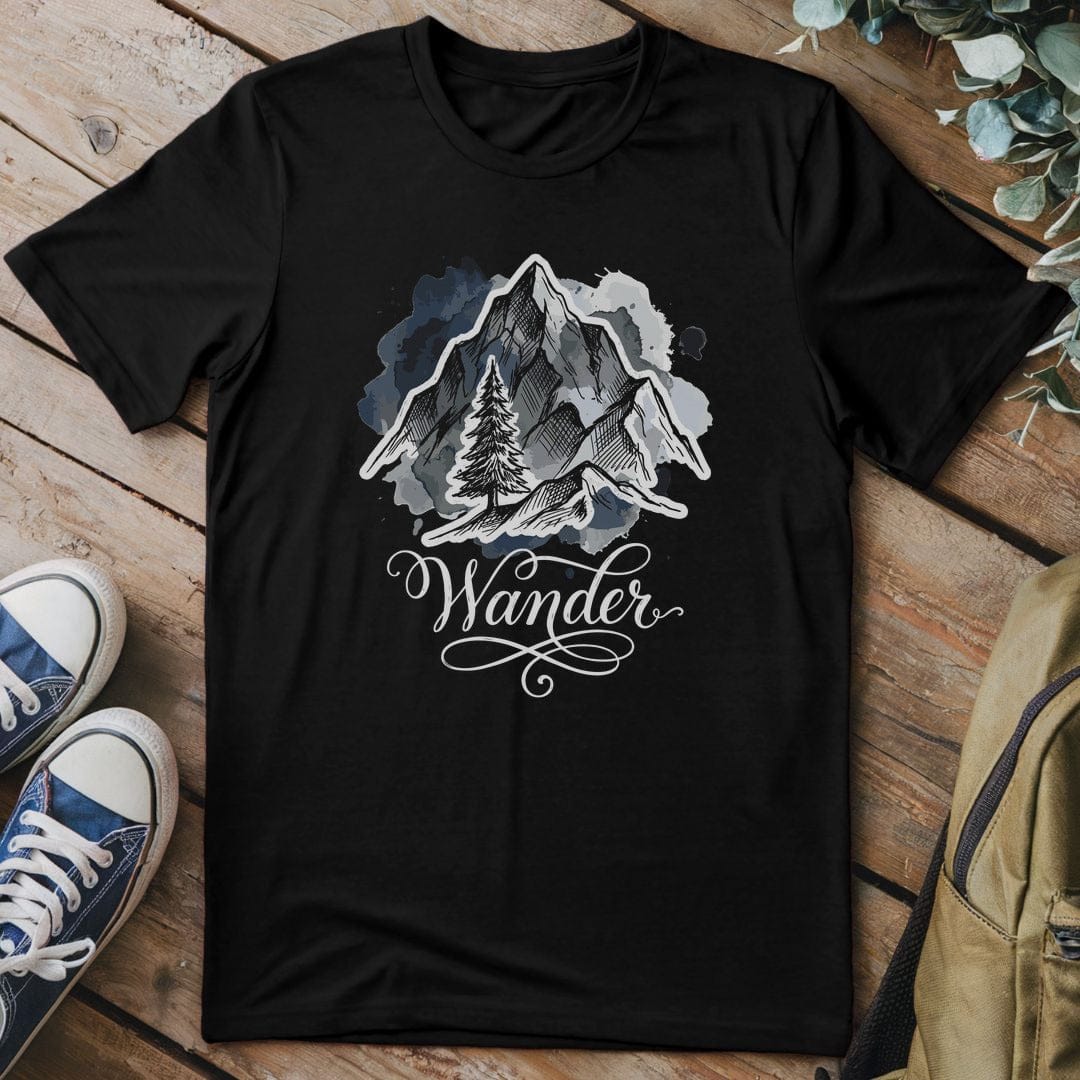 T-Shirt Black / S Mountain Reverie