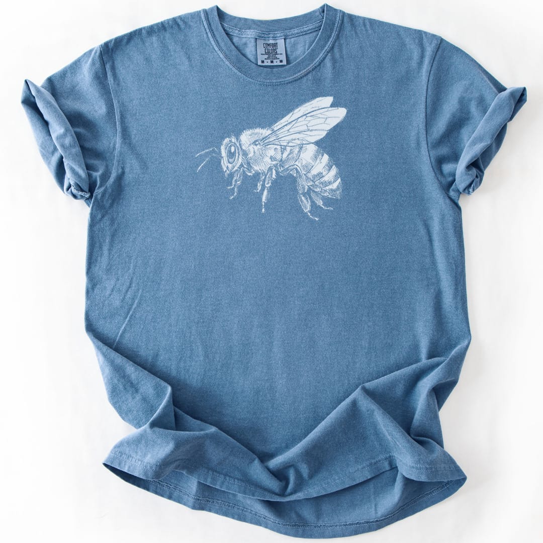 T-Shirt Blue Jean / S Honeyed Wings Premium