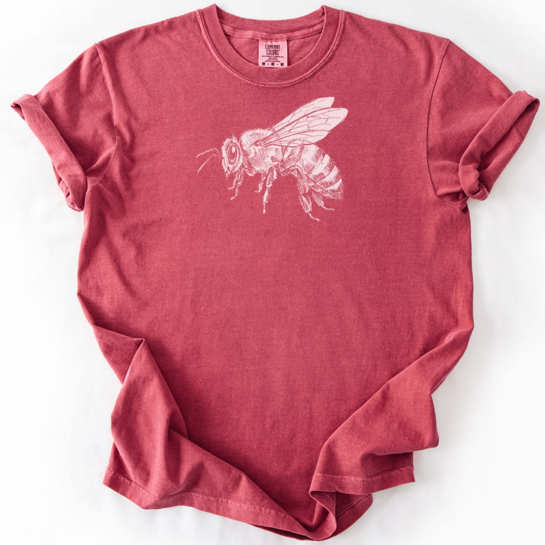 T-Shirt Crimson / S Honeyed Wings Premium