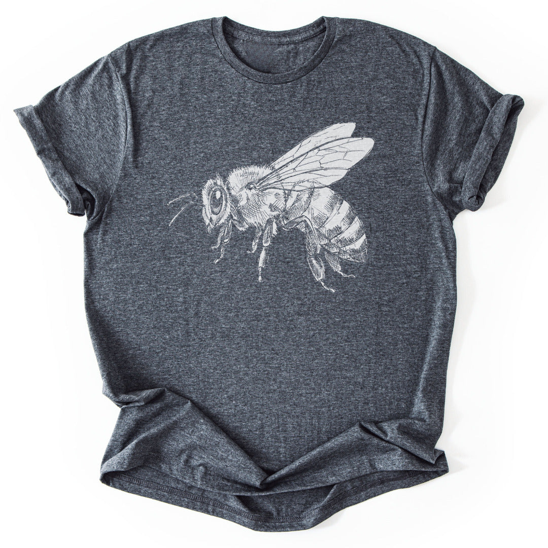 T-Shirt Dark Heather / S Honeyed Wings