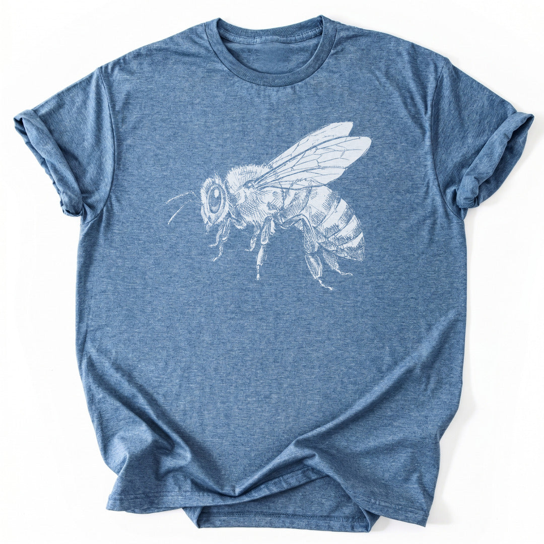 T-Shirt Heather Indigo / S Honeyed Wings