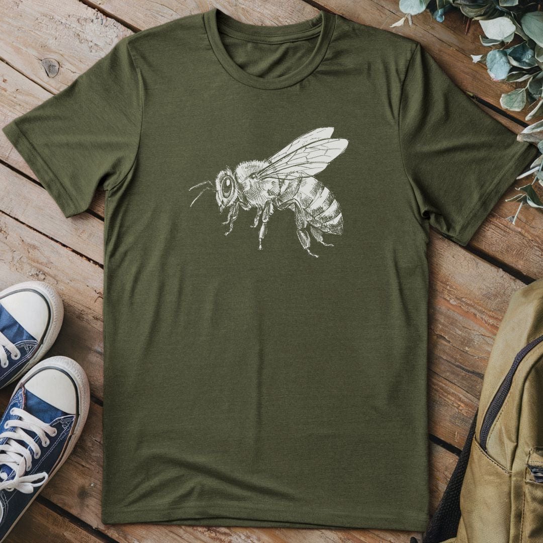 T-Shirt Military Green / S Honeyed Wings