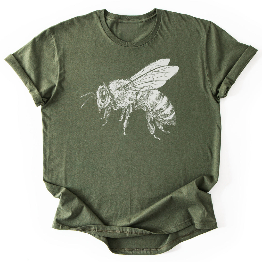 T-Shirt Military Green / S Honeyed Wings