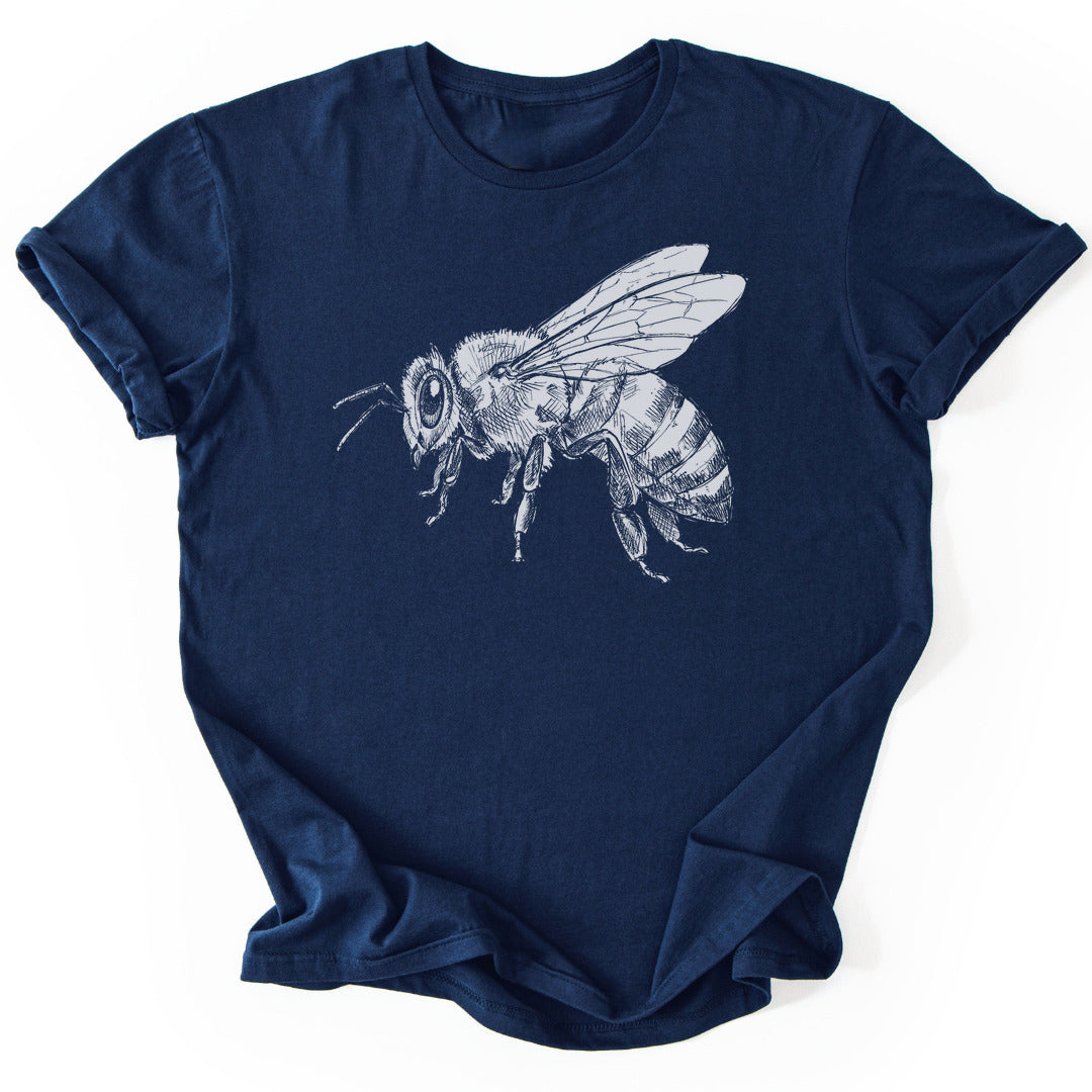 T-Shirt Navy / S Honeyed Wings