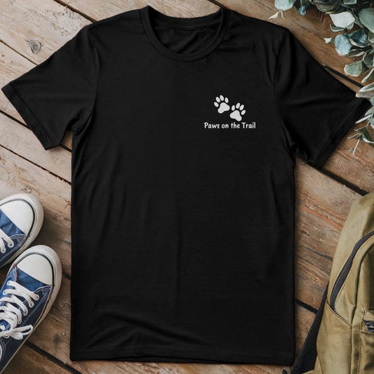 T-Shirt Black / S Paws On The Trail T-Shirt
