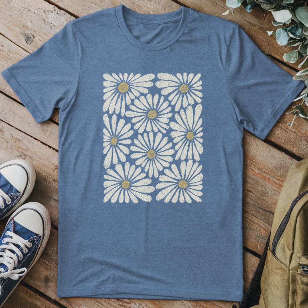 T-Shirt Heather Indigo / S Daisy Dreamscape